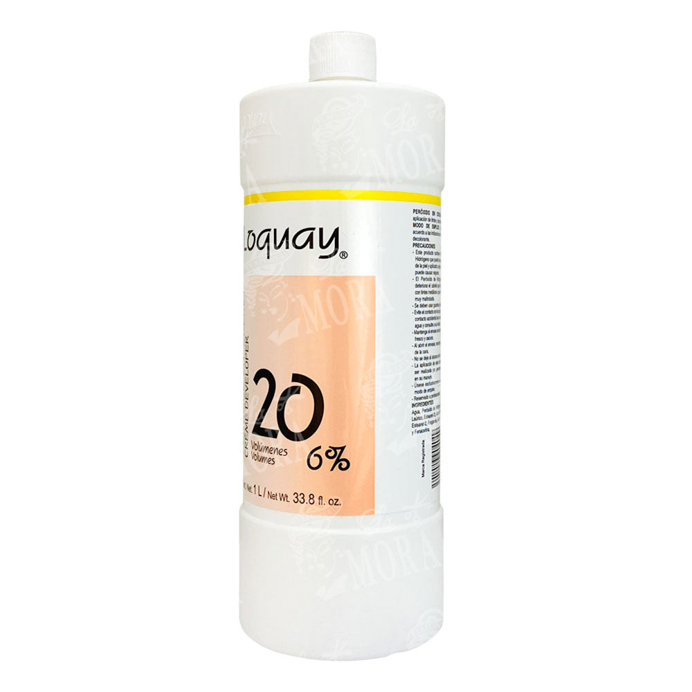 LOQUAY PERÓXIDO 20 VOL 1LT