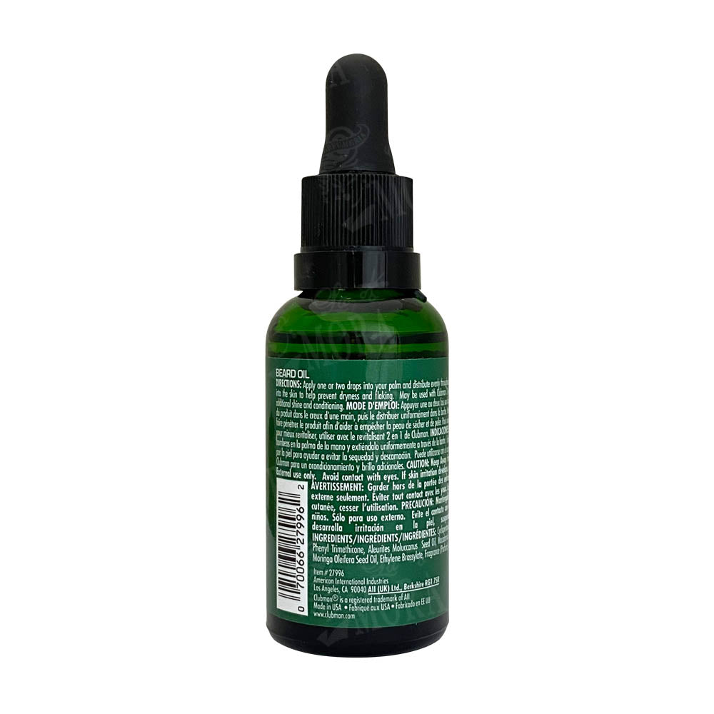 CLUBMAN PINAUD BEARD OIL  ACEITE PARA BARBA 30ML