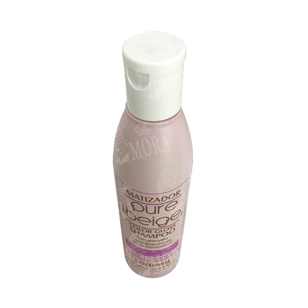 LOQUAY SHAMPOO MATIZADOR PURE BEIGE 250ML