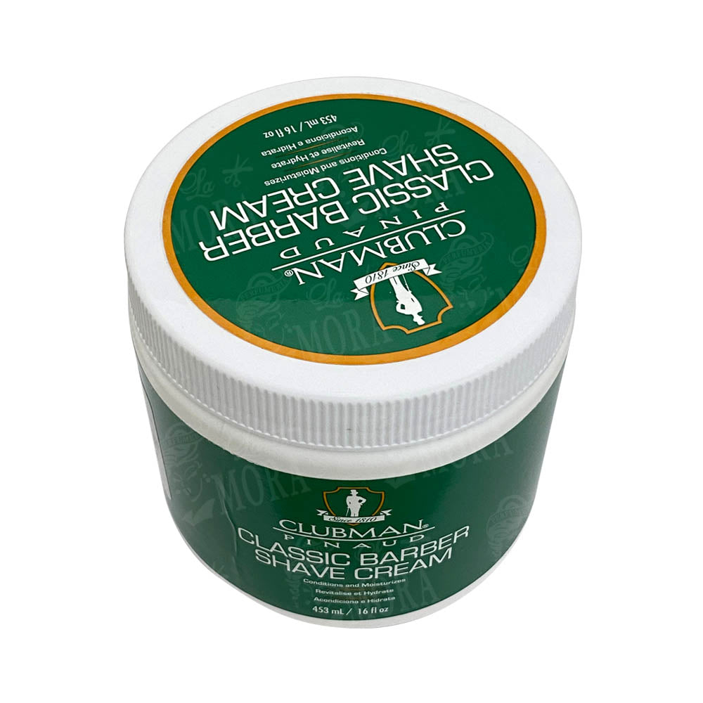 CLUBMAN CLASSIC BARBER SHAVE CREAM CREMA PARA AFEITAR 453 ML