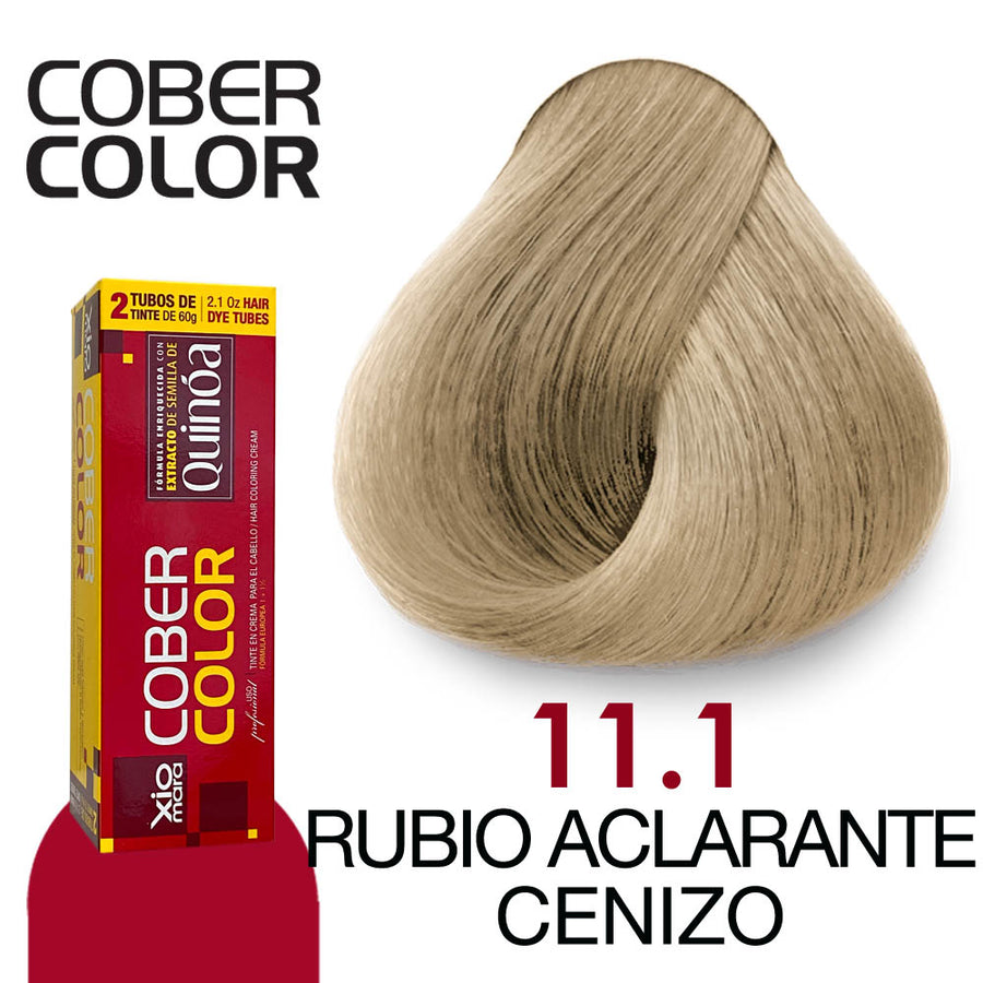 XIOMARA TINTE CC11.1 RUBIO ACLARANTE CENIZO 120GR