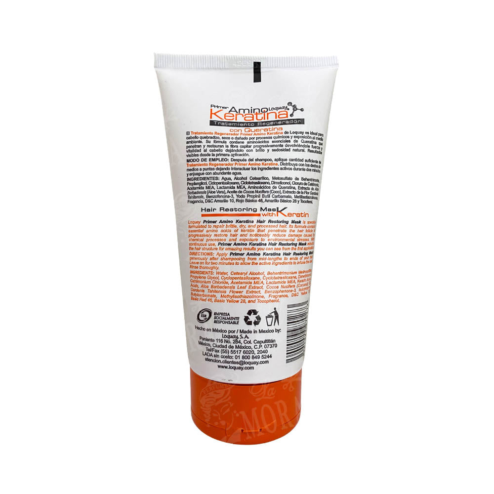 LOQUAY PRIMER AMINO KERATINA TRATAMIENTO RESTRUCTURADOR 150GR
