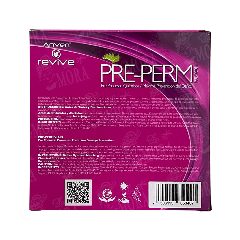 ANVEN AMPOLLETA PRE-PERM. 200ML