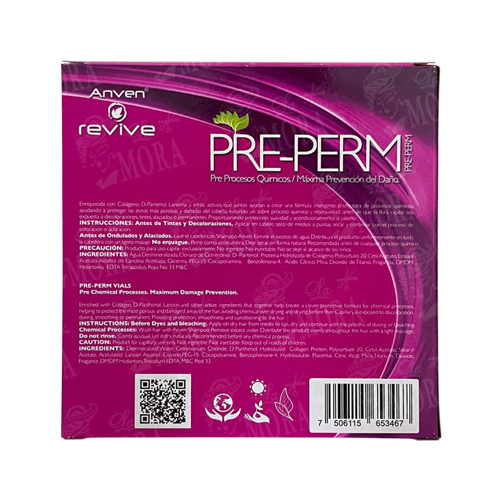 ANVEN AMPOLLETA PRE-PERM. 200ML