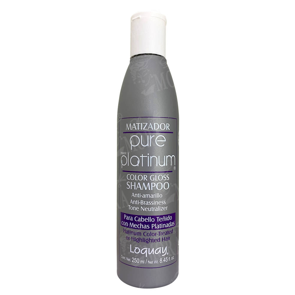 SHAMPOO MATIZADOR LOQUAY PURE PLATINE 250ML