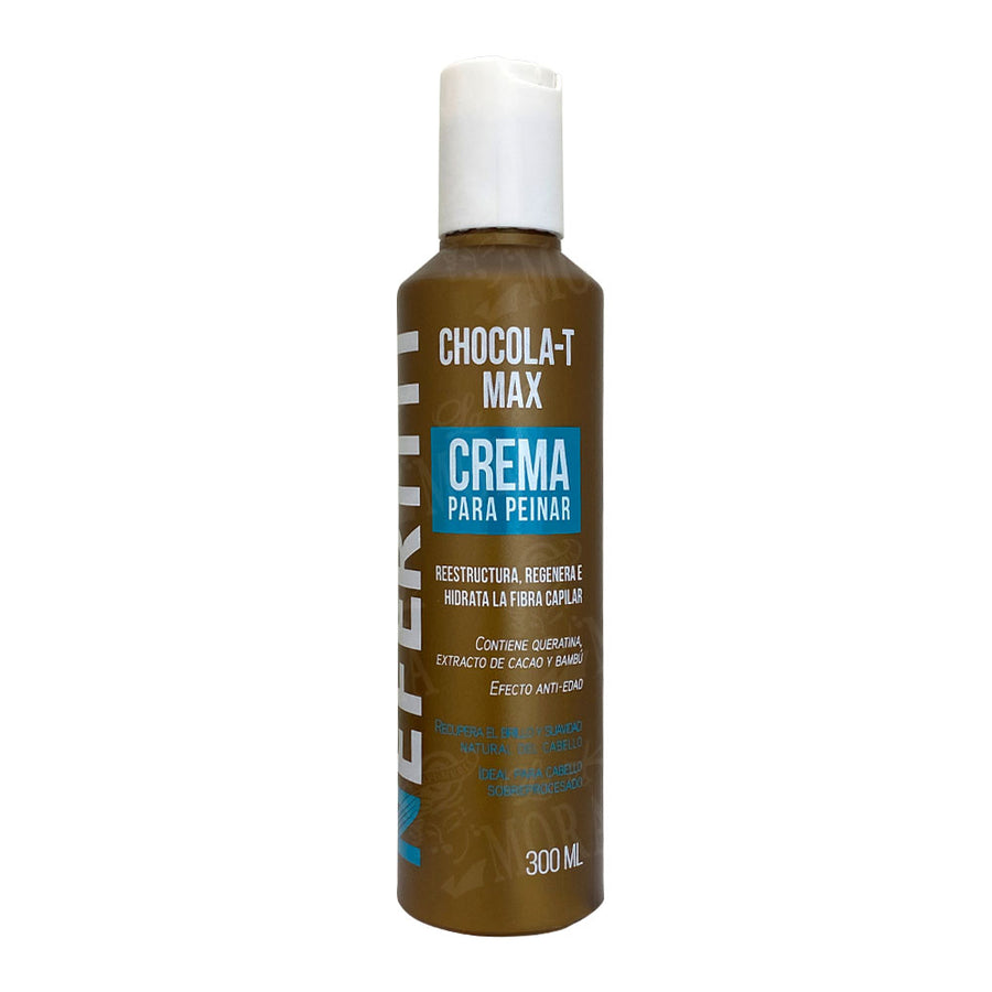 NEFERTITI CHOCOLATE CREMA PARA PEINAR 300 ML 