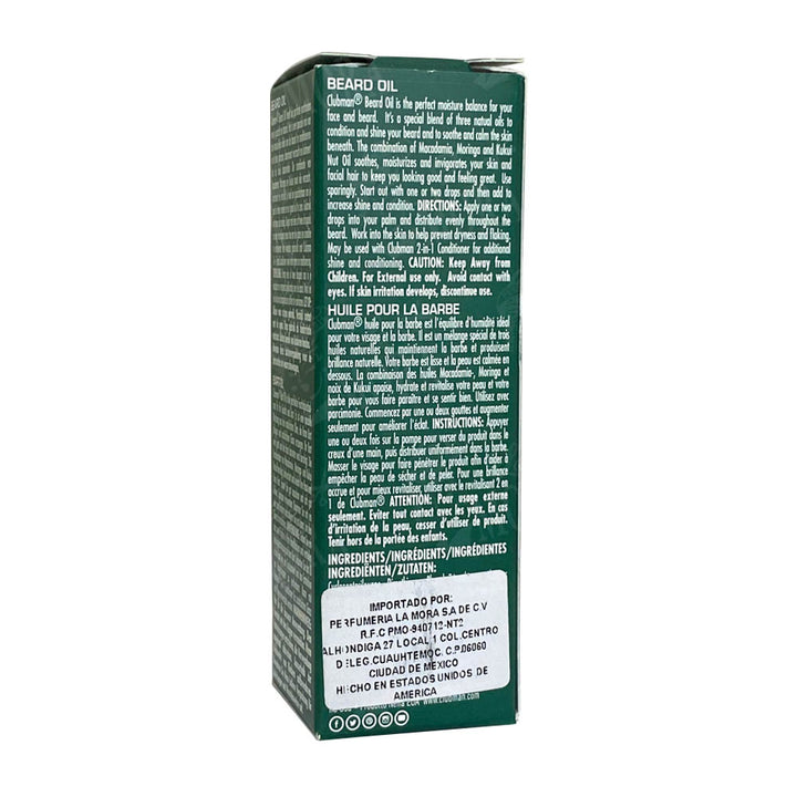 CLUBMAN PINAUD BEARD OIL  ACEITE PARA BARBA 30ML