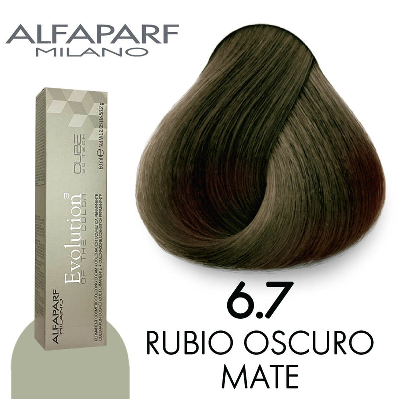 ALFAPARF TINTE 6.7 RUBIO OSCURO MATE 58.2 GR