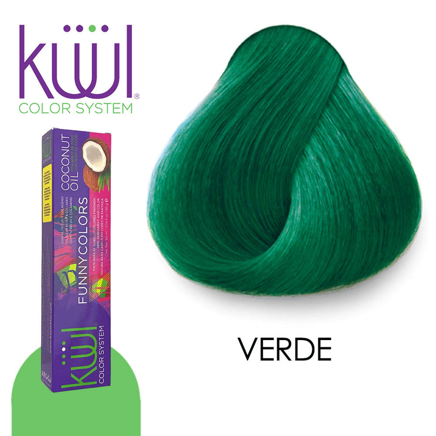 KUUL TINTE FUNNY COLORS KVERDE 90 ML