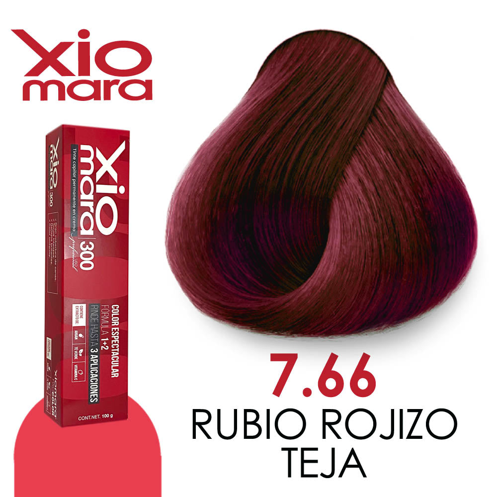 XIOMARA TINTE X7.66 RUBIO ROJIZO TEJA 100 GR