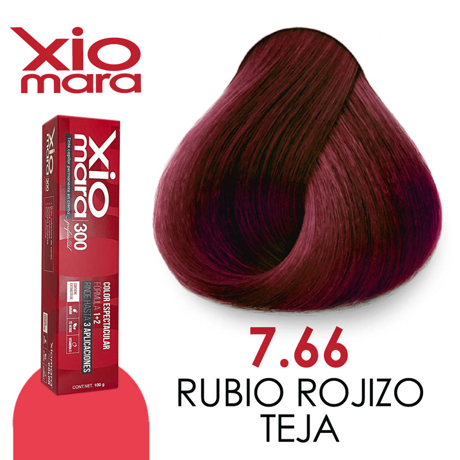 XIOMARA TINTE X7.66 RUBIO ROJIZO TEJA 100 GR