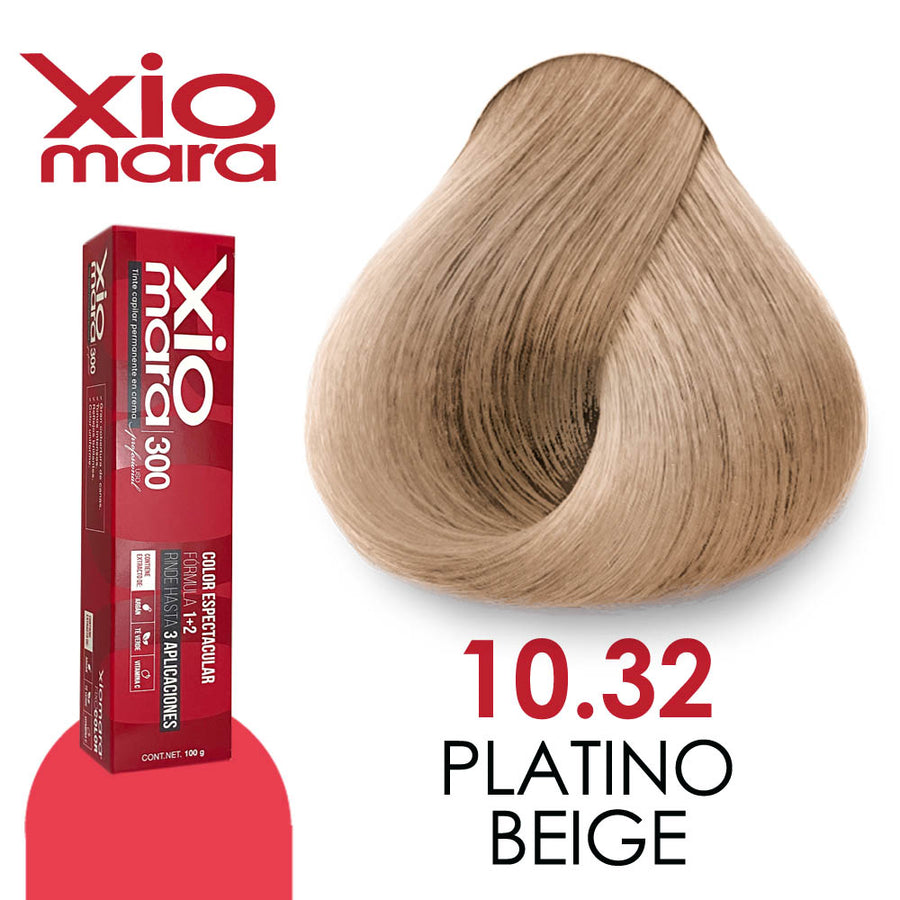 XIOMARA TINTE X10.32 PLATINO BEIGE 100 GR