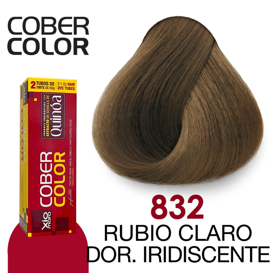 XIOMARA TINTE CC8.32 RUBIO CLARO DORADO IRIDISCENTE 120GR