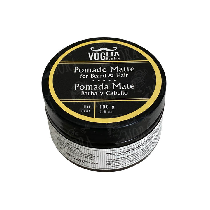VOGLIA POMADE MATE PARA CABELLO Y BARBA 100 ML