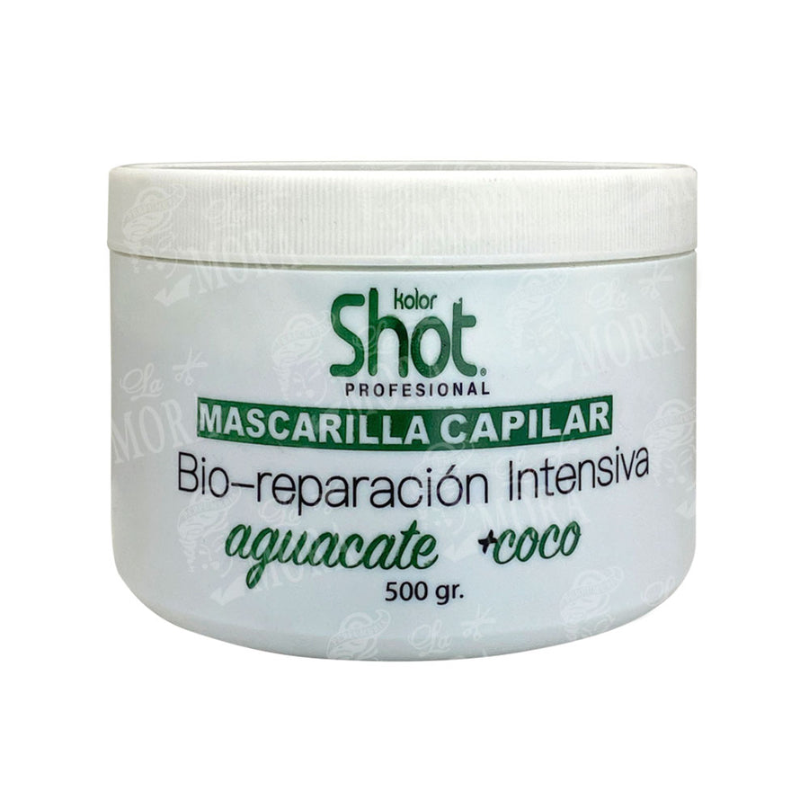 KOLORSHOT MASCARILLA CAPILAR BIO-REAPARACION INTENSIVA AGUACATE Y COCO 500GR