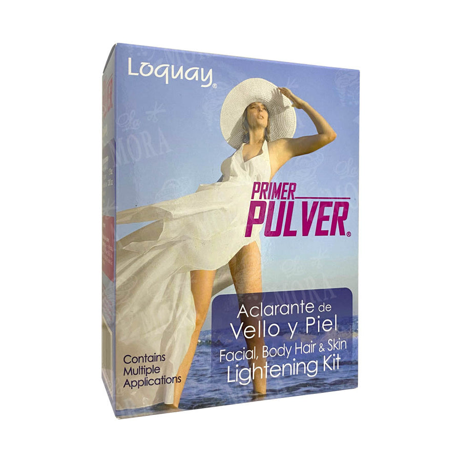 LOQUAY PRIMER PULVER ESTUCHE ACLARANTE DE VELLO Y PIEL 100ML