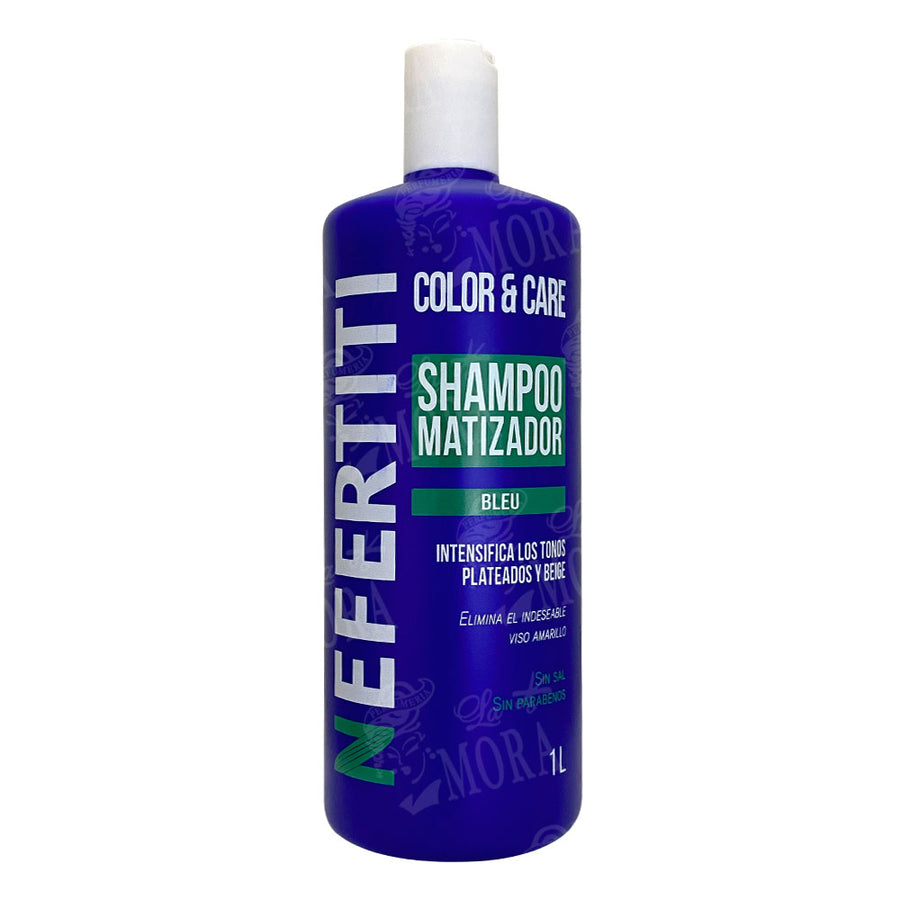NEFERTITI BLEU COLOR SHAMPOO MATIZADOR DE CANAS 1LT