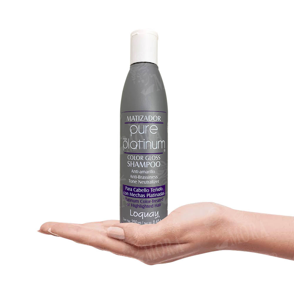 SHAMPOO MATIZADOR LOQUAY PURE PLATINE 250ML