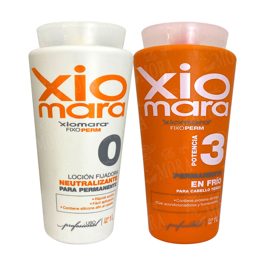 XIOMARA JUEGO ONDULANTE 3 PARA CABELLO TEÑIDO 1 LT