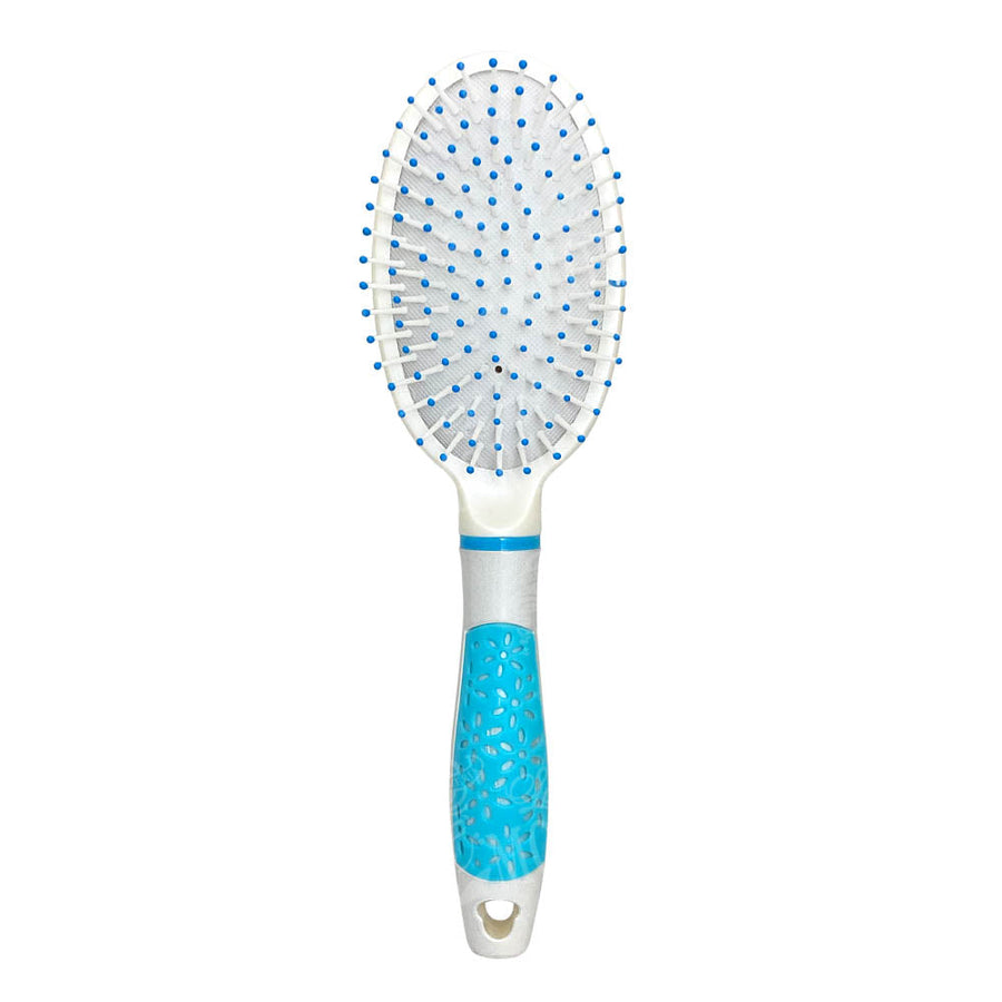 KIQUE CEPILLO FLOWERS OVAL