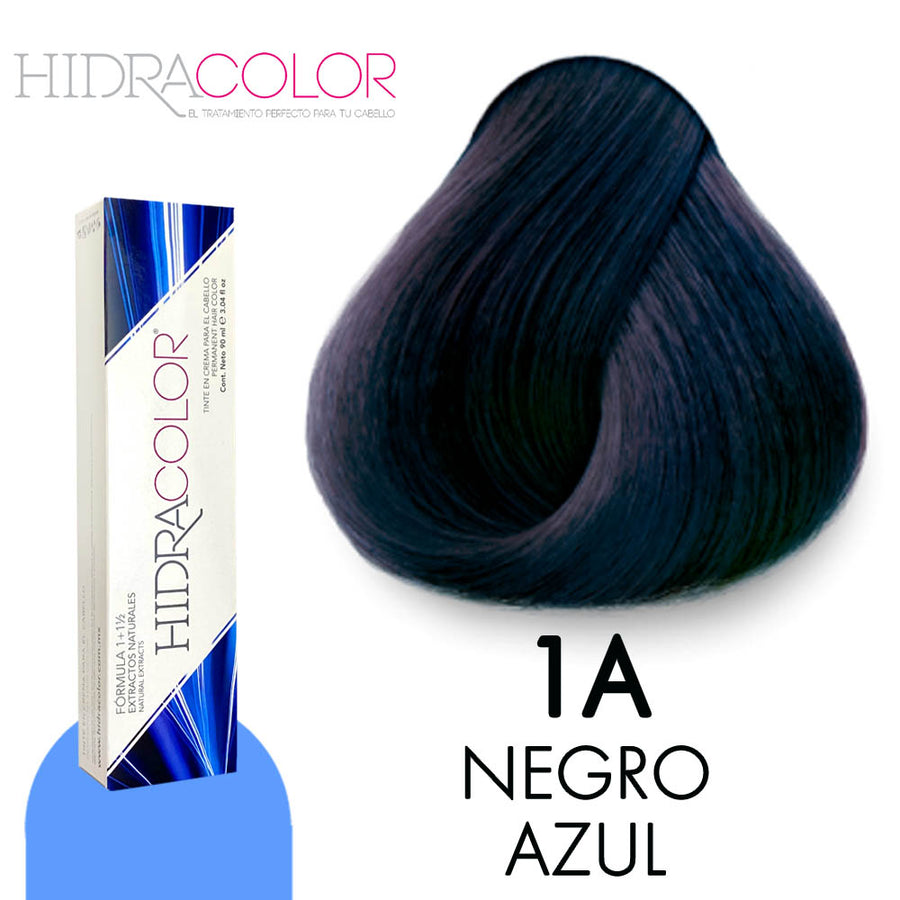 HIDRACOLOR TINTE H1A NEGRO AZUL 90 ML