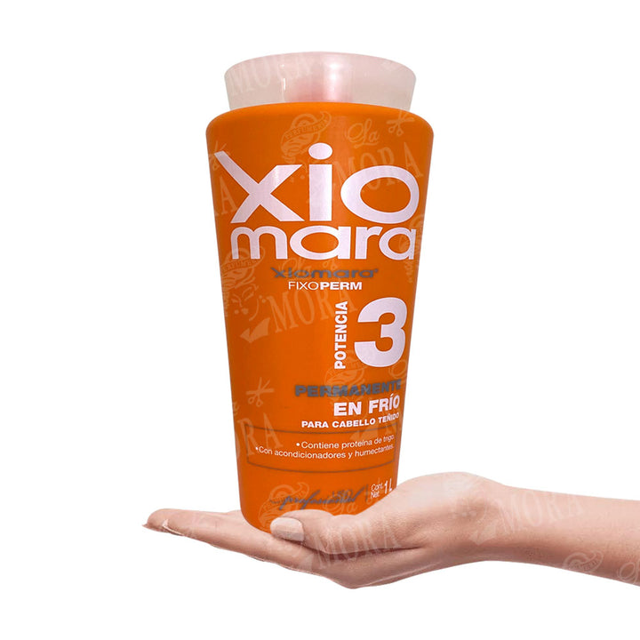XIOMARA JUEGO ONDULANTE 3 PARA CABELLO TEÑIDO 1 LT
