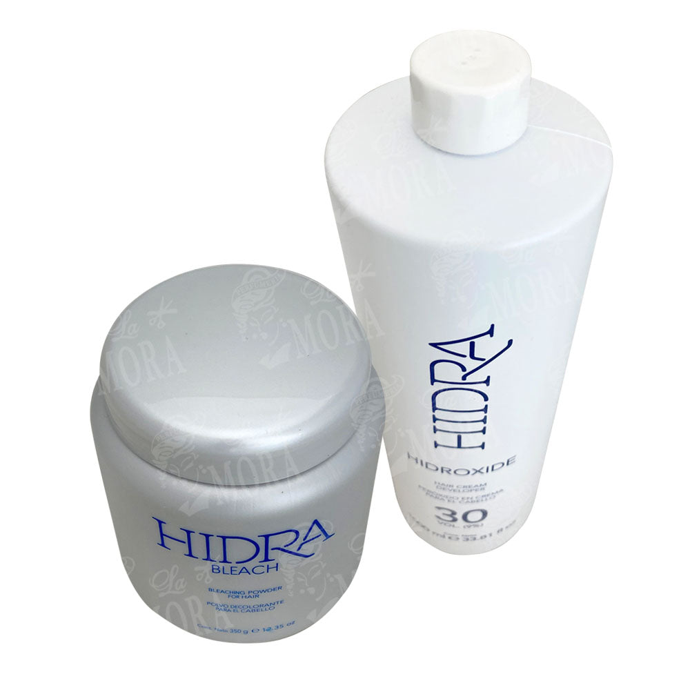 HIDRACOLOR DECOLORANTE 350 GR + PERÓXIDO 30 VOL LT