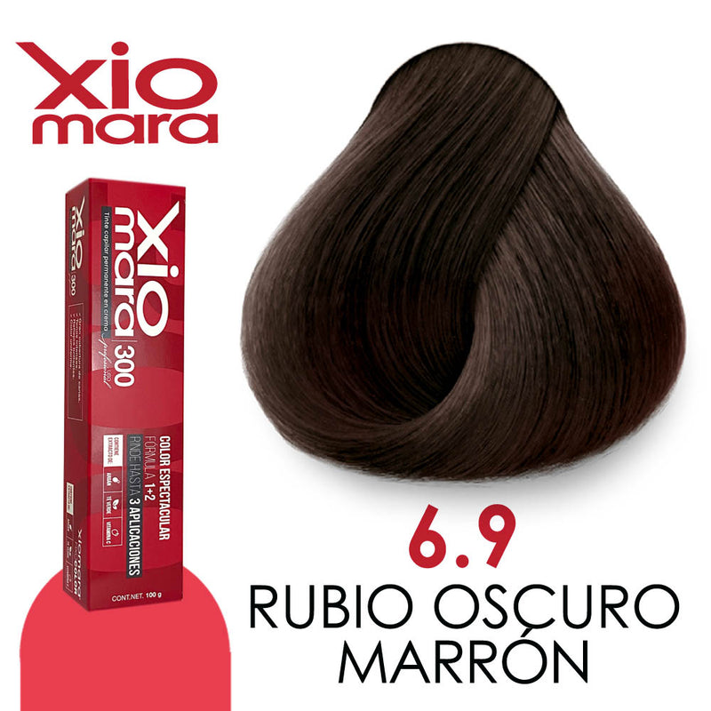 XIOMARA TINTE X6.9 RUBIO OSCURO MARRON 100 GR