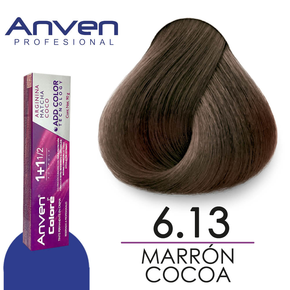 ANVEN TINTE A6.13 MARRON COCOA 90GR