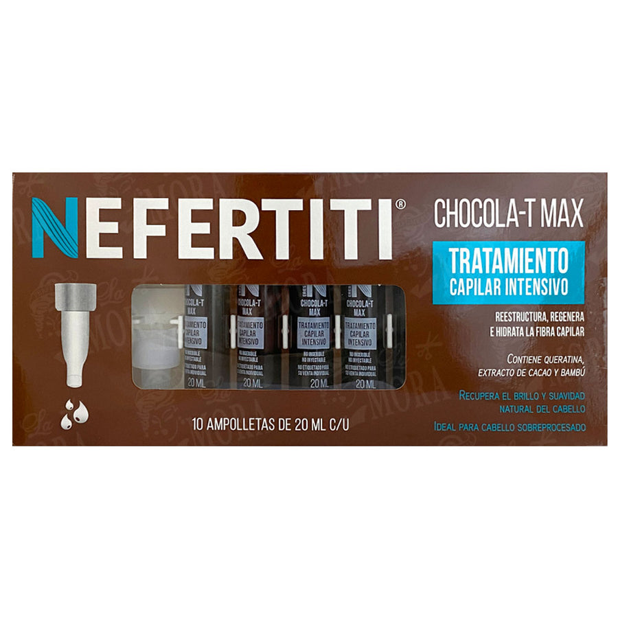 NEFERTITI AMPOLLETAS CHOCOLA-T