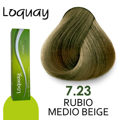 LOQUAY TINTE LQ7.23 RUBIO MEDIO BEIGE 120GR
