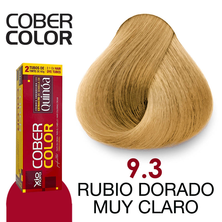 XIOMARA TINTE CC9.3 RUBIO DORADO MUY CLARO 120GR