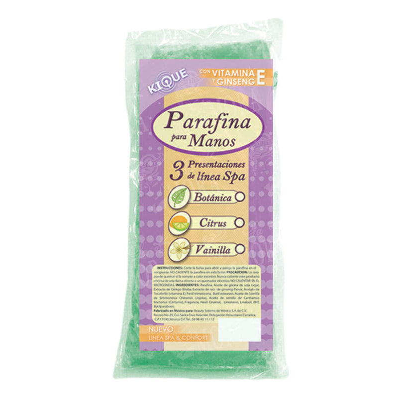 KIQUE PARAFINA PARA MANOS CITRUS 500GR