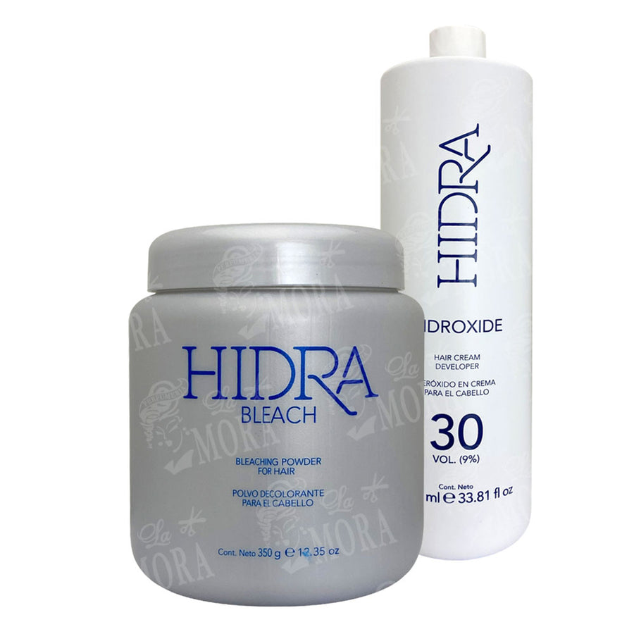 HIDRACOLOR DECOLORANTE 350 GR + PERÓXIDO 30 VOL LT