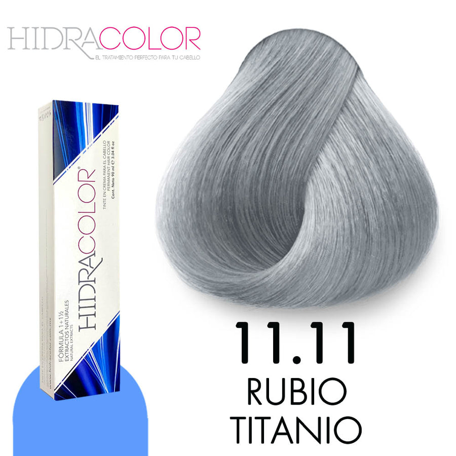 HIDRACOLOR TINTE H11.11 RUBIO TITANIO 90 ML