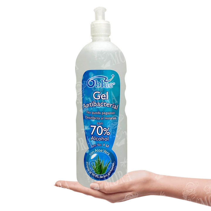 OBLUE GEL ANTIBACTERIAL 70% ALCOHOL 1LT