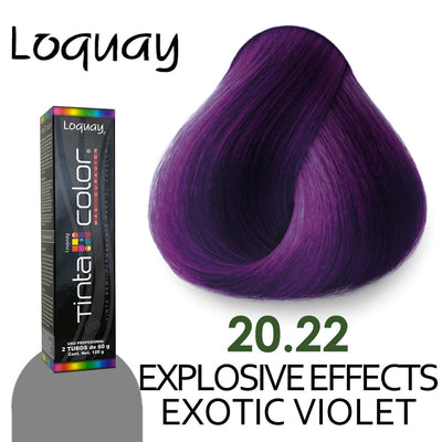 LOQUAY TINTE LQ20.22 EXPLOSIVE EFFECTS EXOTIC VIOLET 60GR
