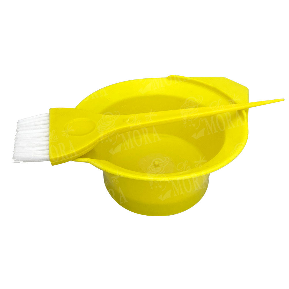 POMANIA VASIJA Y BROCHA ESPAÑOLA OFERTA EUROPEA PARA APLICACIÓN DE TINTE