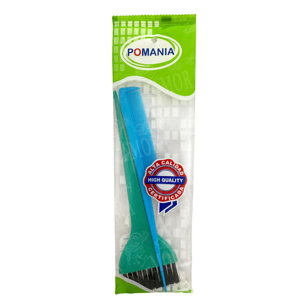 POMANIA BROCHA CON PEINE PARA TINTE