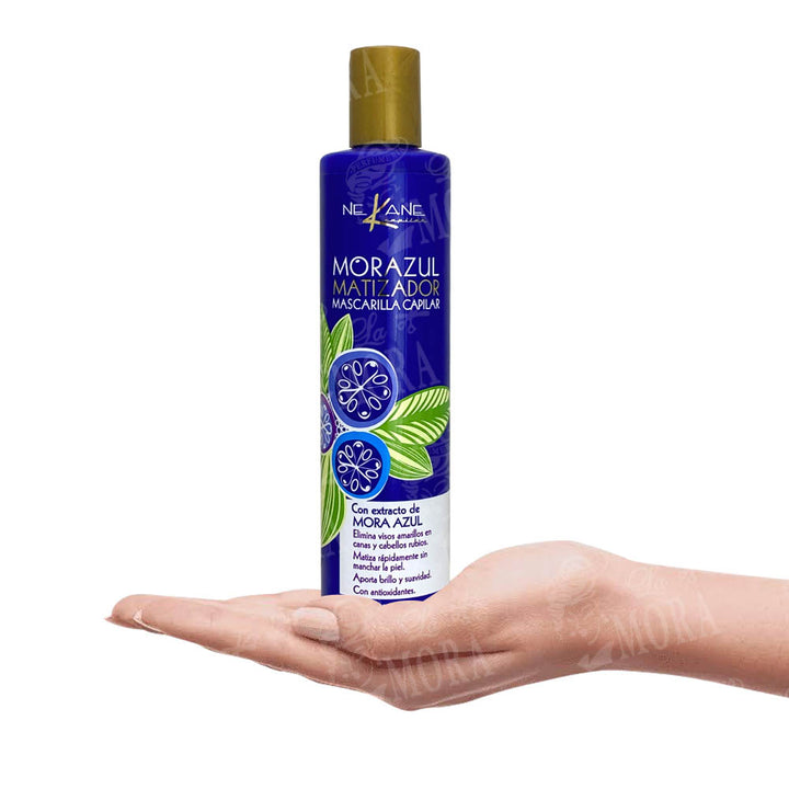 NEKANE MORA AZUL MASCARILLA MATIZADORA  CAPILAR 300GR