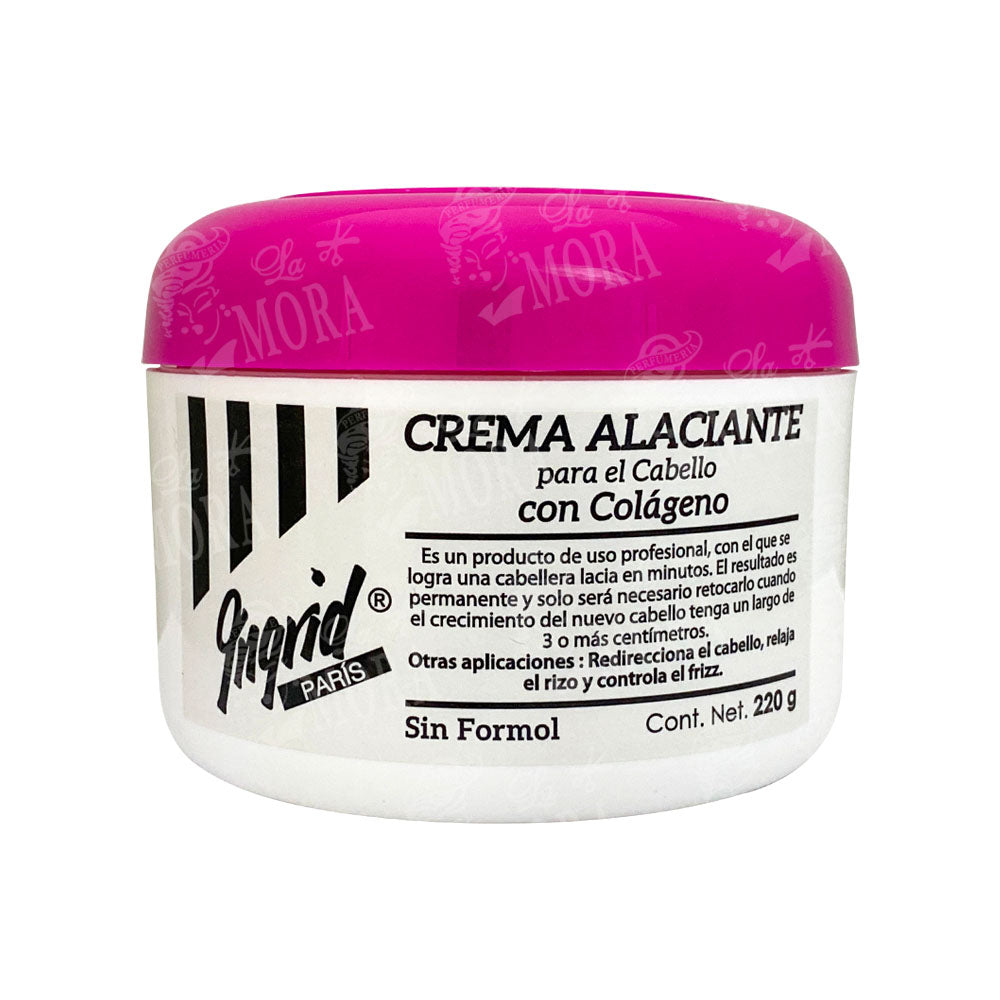 INGRID CREMA ALACIANTE PARA EL CABELLO CON COLÁGENO 200 GR