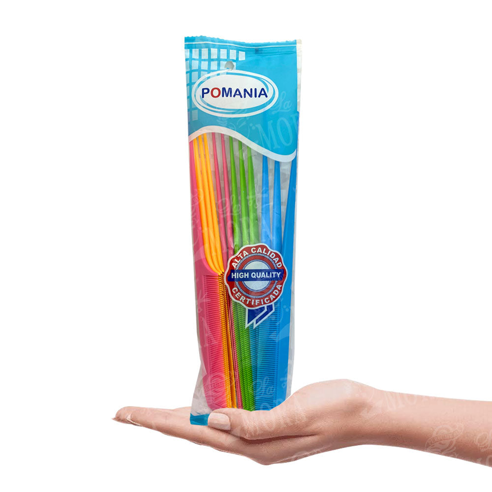 POMANIA PAQUETE PEINE ESTILISTA C/12 PZ