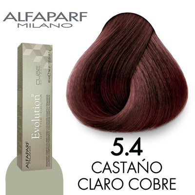 ALFAPARF TINTE 5.4 CASTAÑO CLARO COBRE 58.2 GR