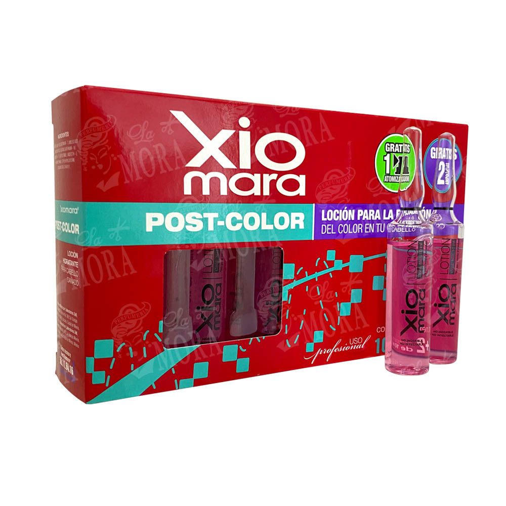 XIOMARA AMPOLLETAS POST-COLOR 12 PZ