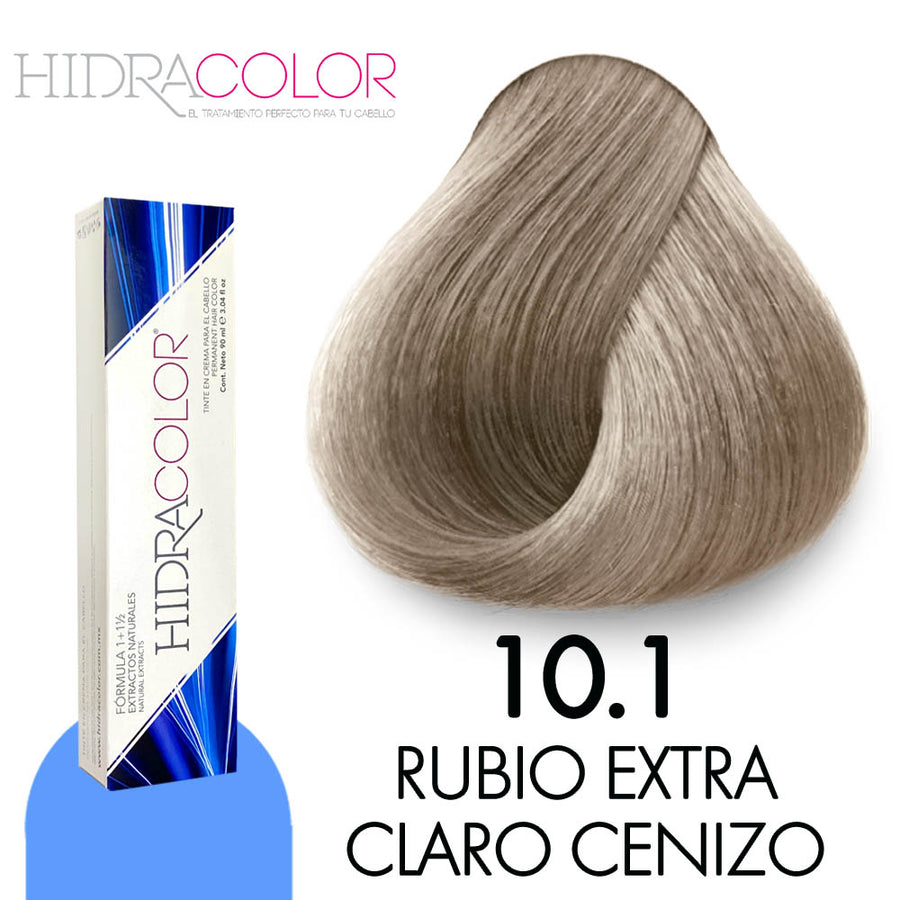 HIDRACOLOR TINTE H10.1 RUBIO EXTRA CLARO CENIZO 90 ML