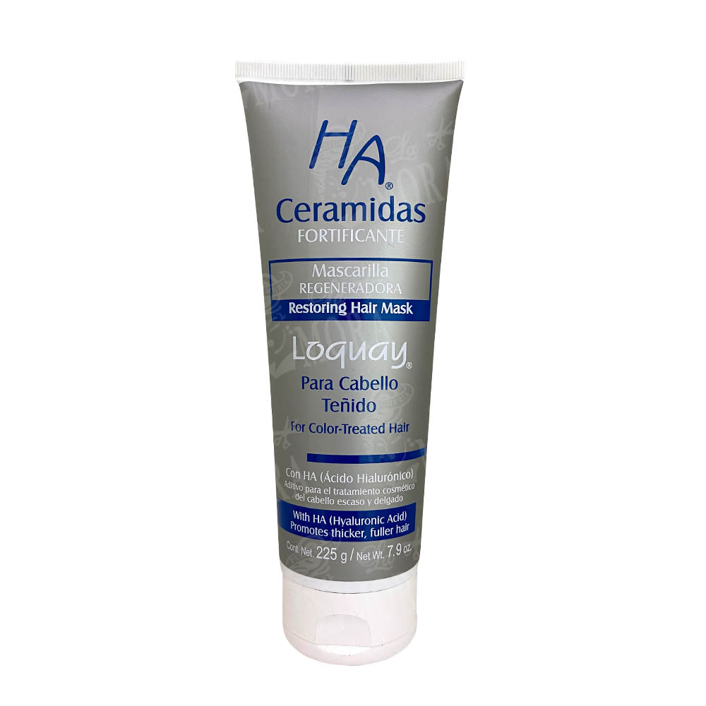LOQUAY CERAMIDAS MASCARILLA REGENERADORA TEÑIDO 225 GR