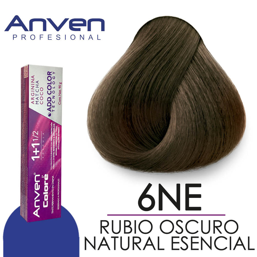 ANVEN TINTE A6NE RUBIO OSCURO NATURAL ESENCIAL 90GR