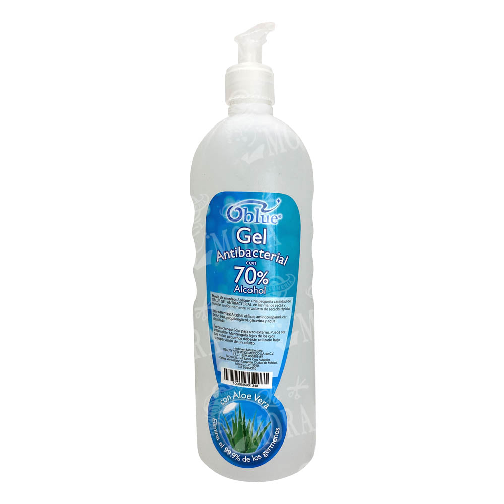 OBLUE GEL ANTIBACTERIAL 70% ALCOHOL 1LT