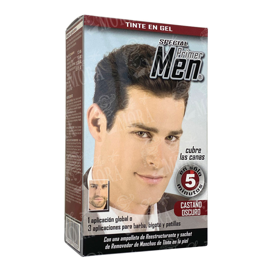 LOQUAY TINTE ESPECIAL PRIMER MEN CASTAÑO OSCURO