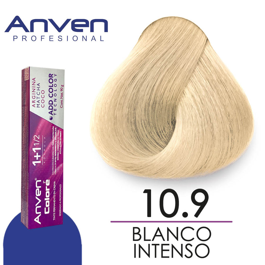 ANVEN TINTE A10.9 BLANCO INTENSO 90GR